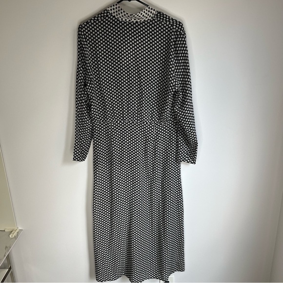 Rixo London Stella Mini Star Midi Silk Dress size Large - Picture 6 of 9
